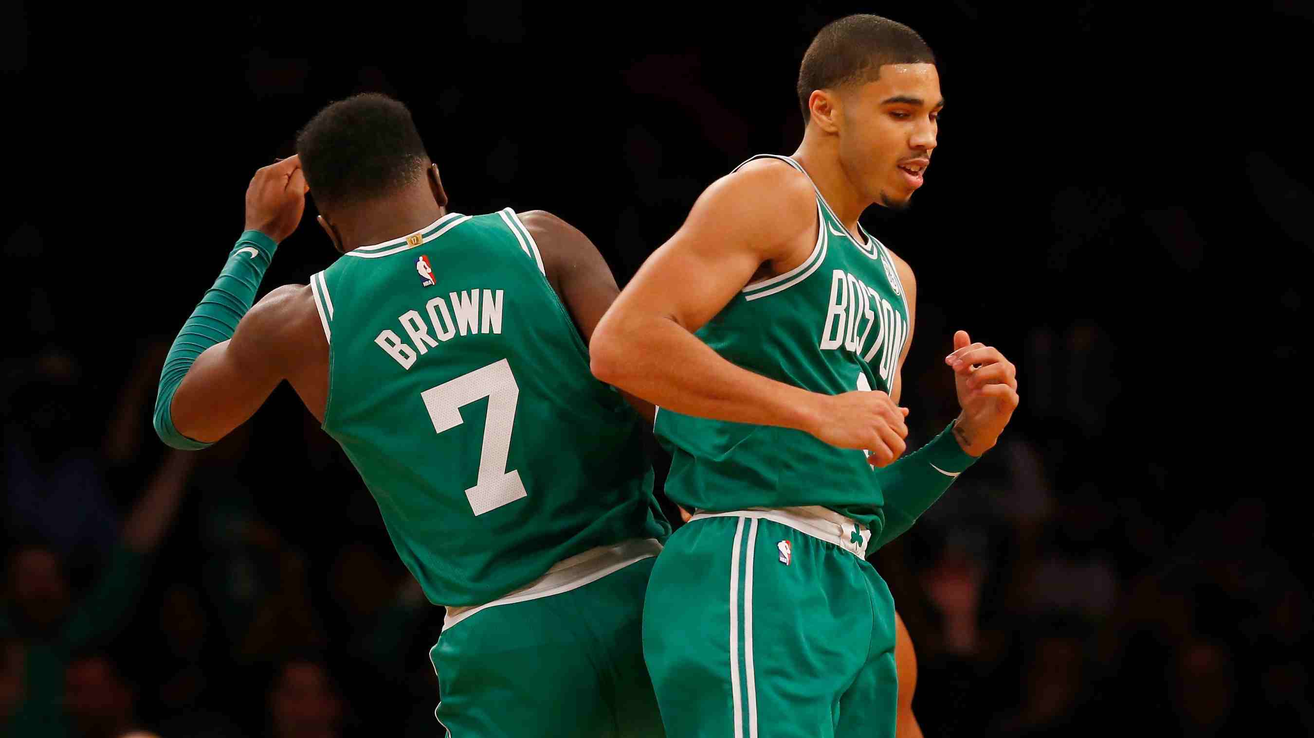 Jayson Tatum y Jaylen Brown Boston Celtics