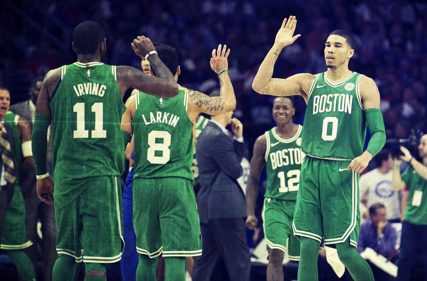 La alineación de los Celtics
